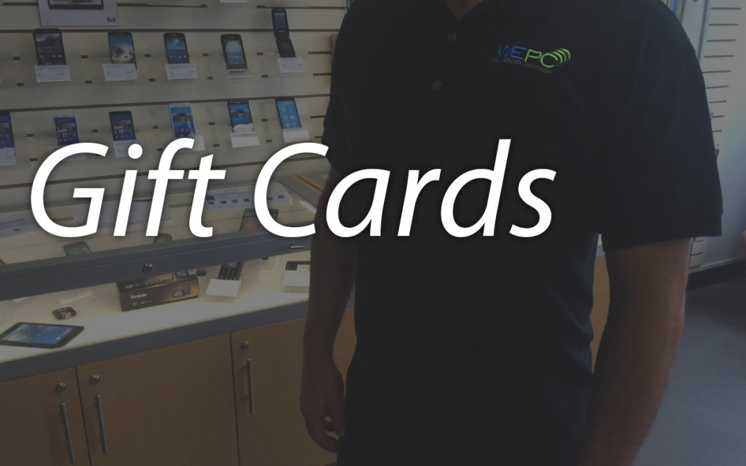 WePc Gift Cards